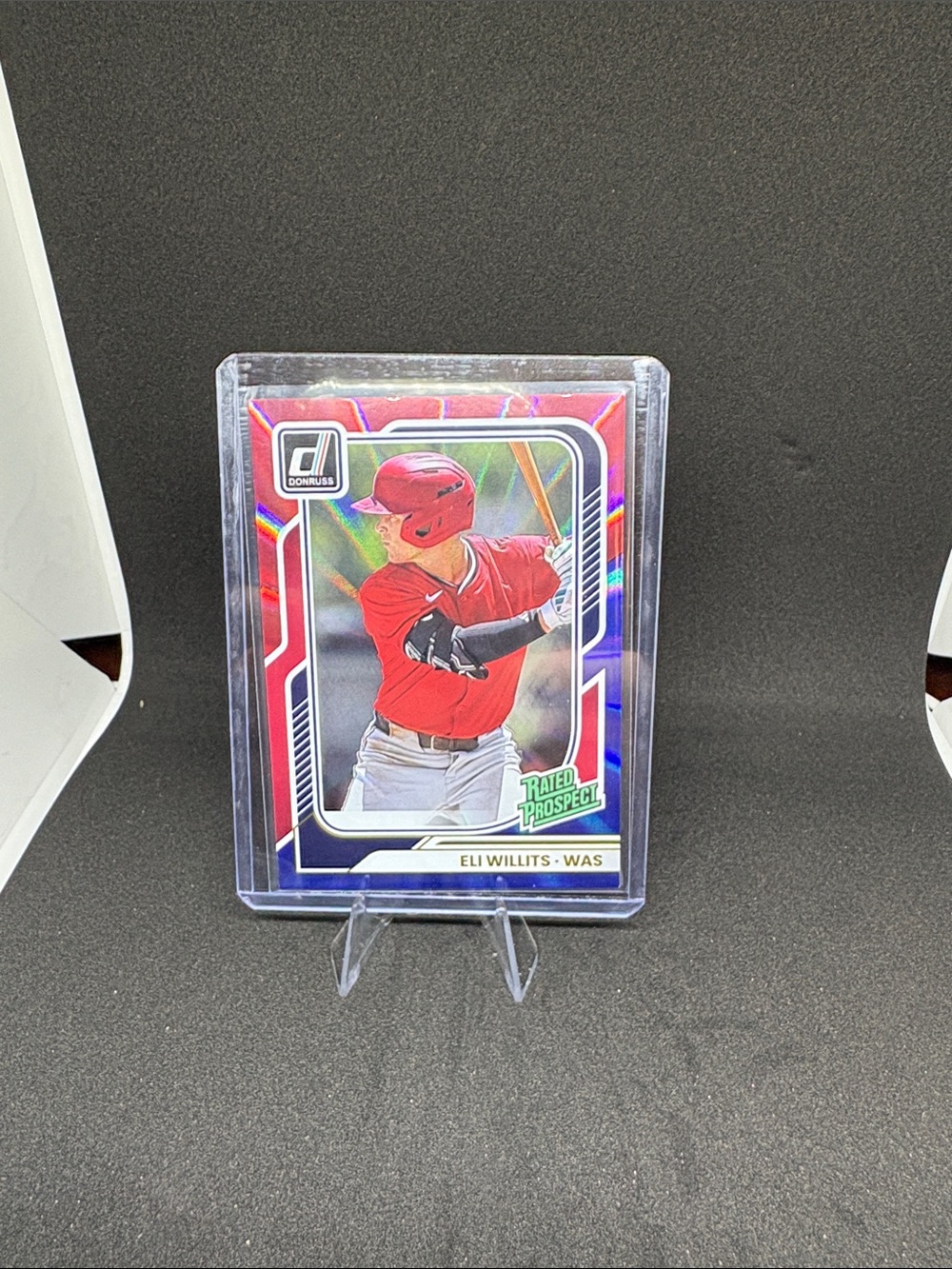 Panini Donruss Eli Willits Rated Prospect Baseball Card